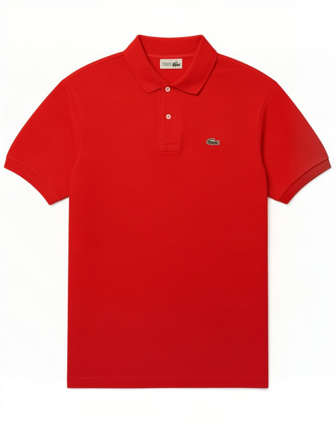 Lacoste Mens Polo Shirt Size 4 Medium Red