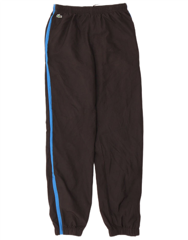 Lacoste Boys Tracksuit Trousers Joggers 15-16 Years  Black Polyester