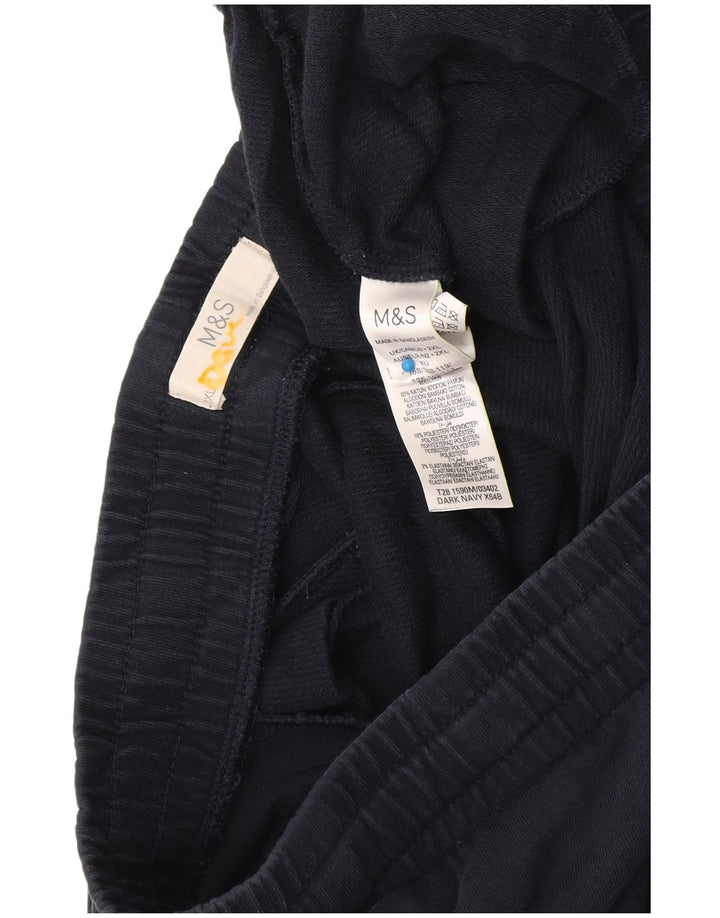 Marks & Spencer Mens Tracksuit Trousers 2XL  Navy Blue Cotton