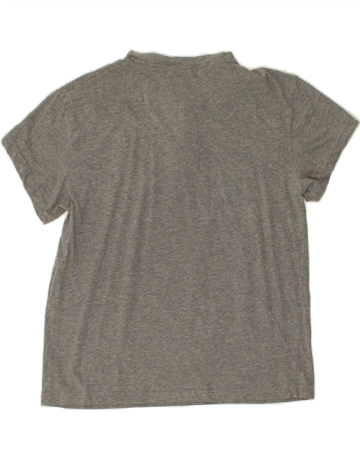 IZOD Mens T-Shirt Top Medium Grey Cotton Vintage Izod and Second-Hand Izod from Messina Hembry 