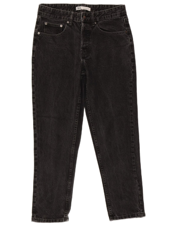 Zara Mens Slim Jeans EU 38 Small W30 L26 Grey Cotton