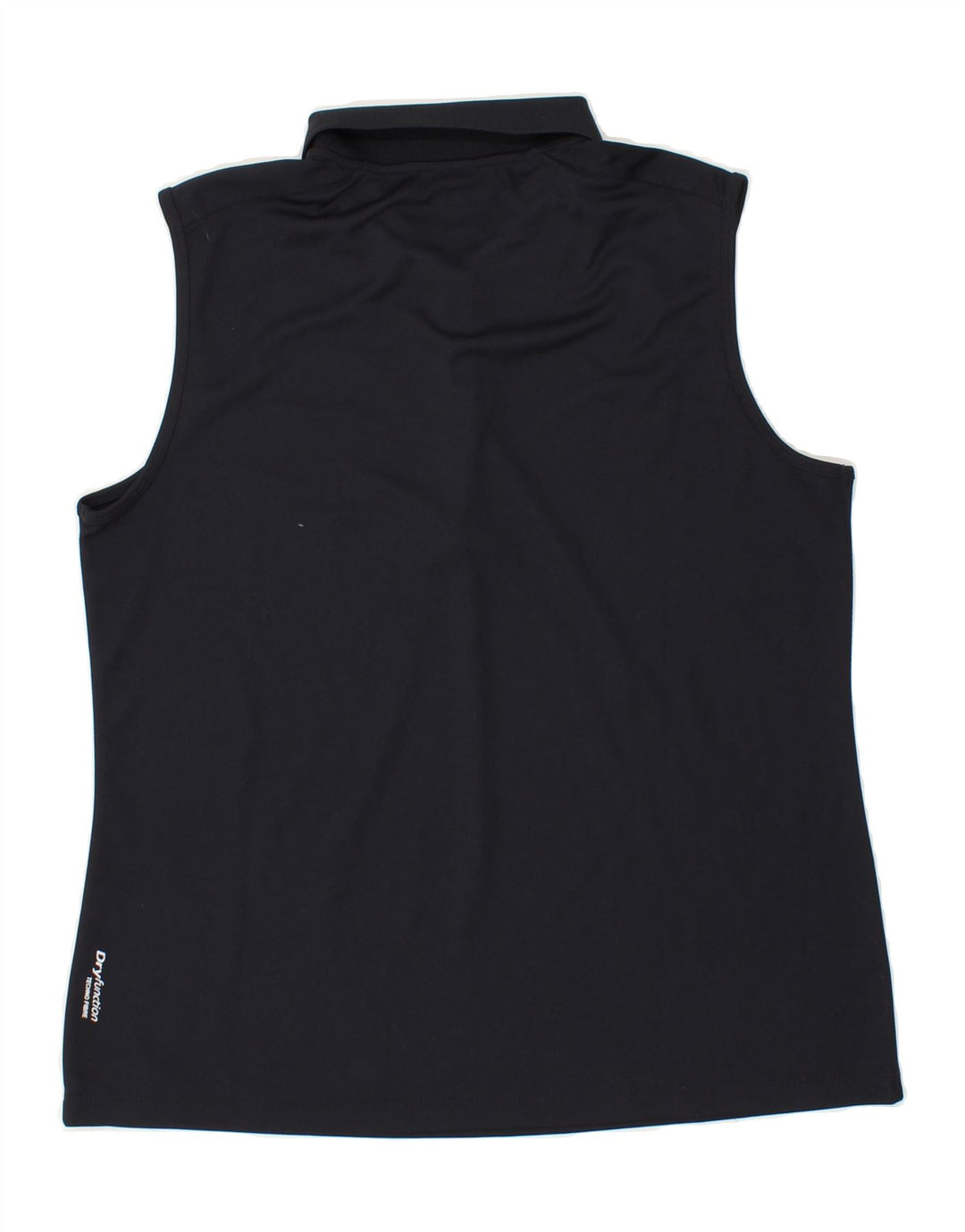 CMP Womens Sleeveless Polo Shirt IT 50 XL Navy Blue Vintage CMP and Second-Hand CMP from Messina Hembry 