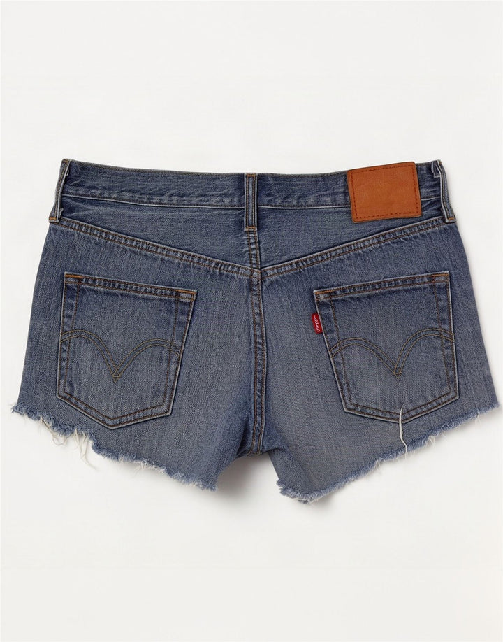Levi's Womens Denim Shorts W25 XS Blue Cotton
