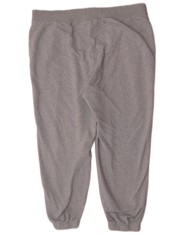 Marks & Spencer Womens Tracksuit Trousers Joggers UK 22 3XL Grey Cotton