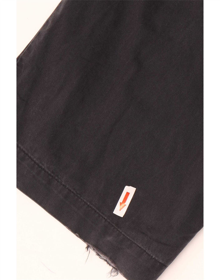 Marks & Spencer Mens Blue Harbour Straight Chino Trousers W36 L29 Navy