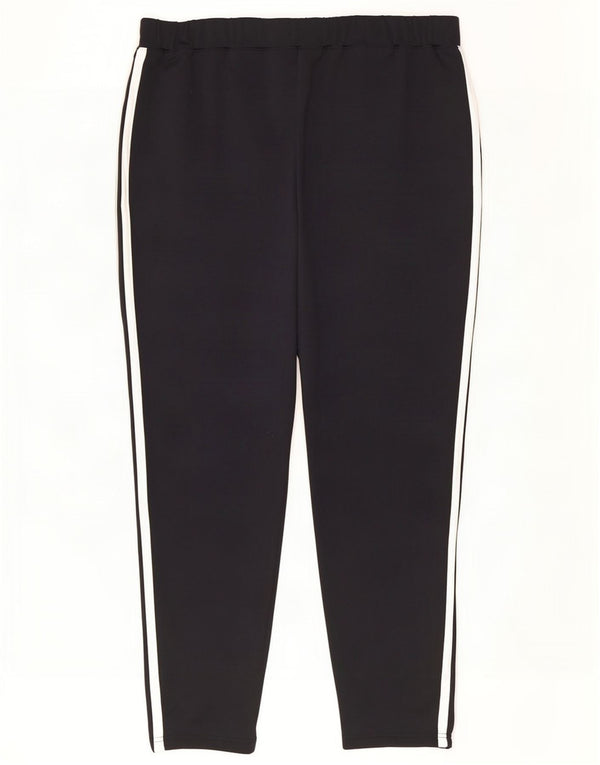 Under Armour Mens Tracksuit Trousers XL Black Colourblock Polyester