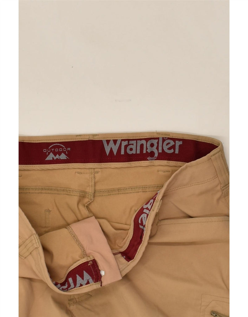 WRANGLER Mens Straight Cargo Trousers W42 L29 Brown | Vintage Wrangler | Thrift | Second-Hand Wrangler | Used Clothing | Messina Hembry 