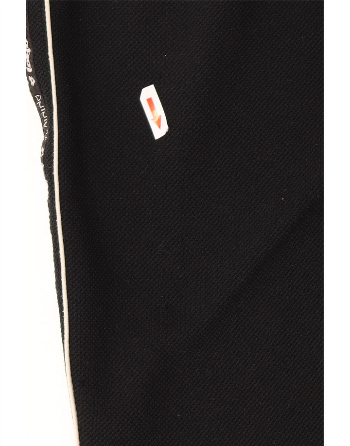 Lotto Mens Graphic Tracksuit Trousers UK 40/42 Large  Black Polyester