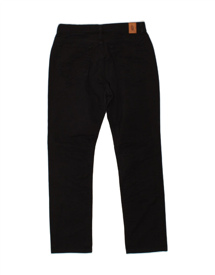 MARINA YACHTING Womens Straight Jeans Medium W29 L29 Black Cotton Vintage Marina Yachting and Second-Hand Marina Yachting from Messina Hembry 