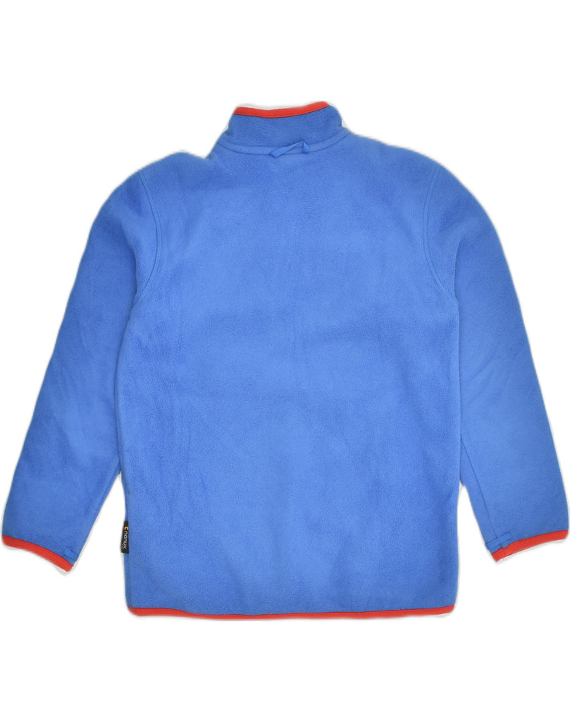 JACK WOLFSKIN Boys Fleece Jacket 7-8 Years Blue Polyester | Vintage Jack Wolfskin | Thrift | Second-Hand Jack Wolfskin | Used Clothing | Messina Hembry 