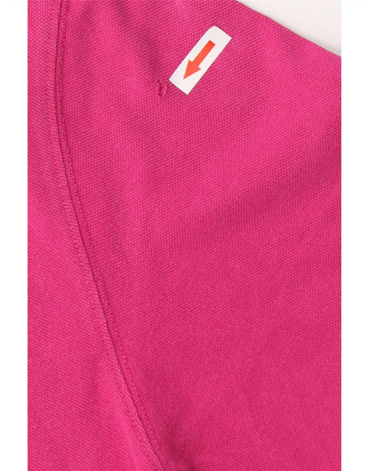 JOULES Mens Classic Fit Polo Shirt Medium Pink Cotton