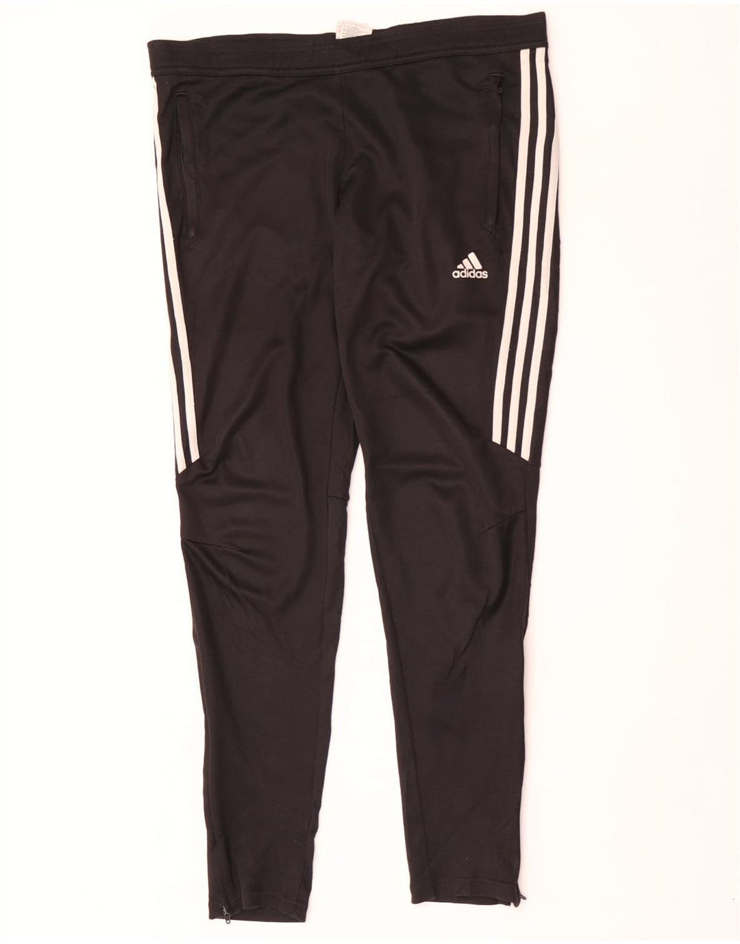 Adidas Womens Climacool Tracksuit Trousers UK 12/14 Medium Black Polyester