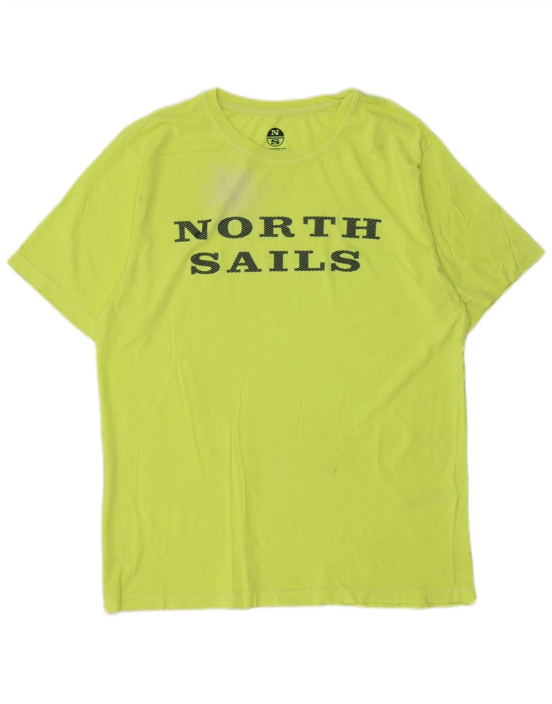 North Sails Mens Graphic T-Shirt Top Medium Green Cotton