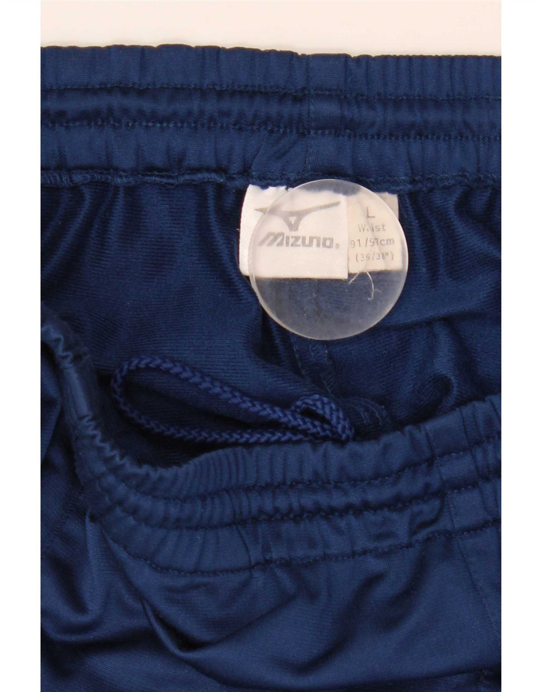 Mizuno Mens Graphic Tracksuit Trousers Large Navy Blue Colourblock