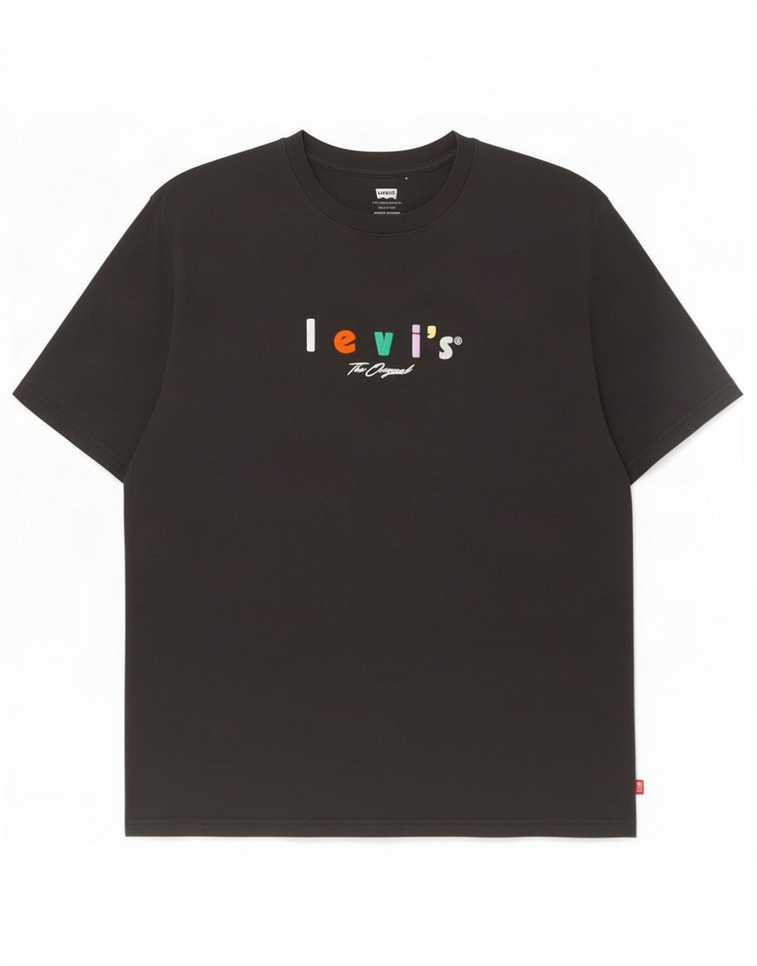 Levi's Mens Graphic T-Shirt Top Medium Black Cotton