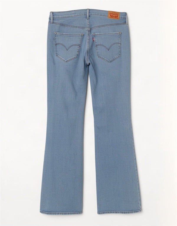 Levi's Womens 315 Shaping Bootcut Jeans US 14 XL W34 L31 Blue Cotton