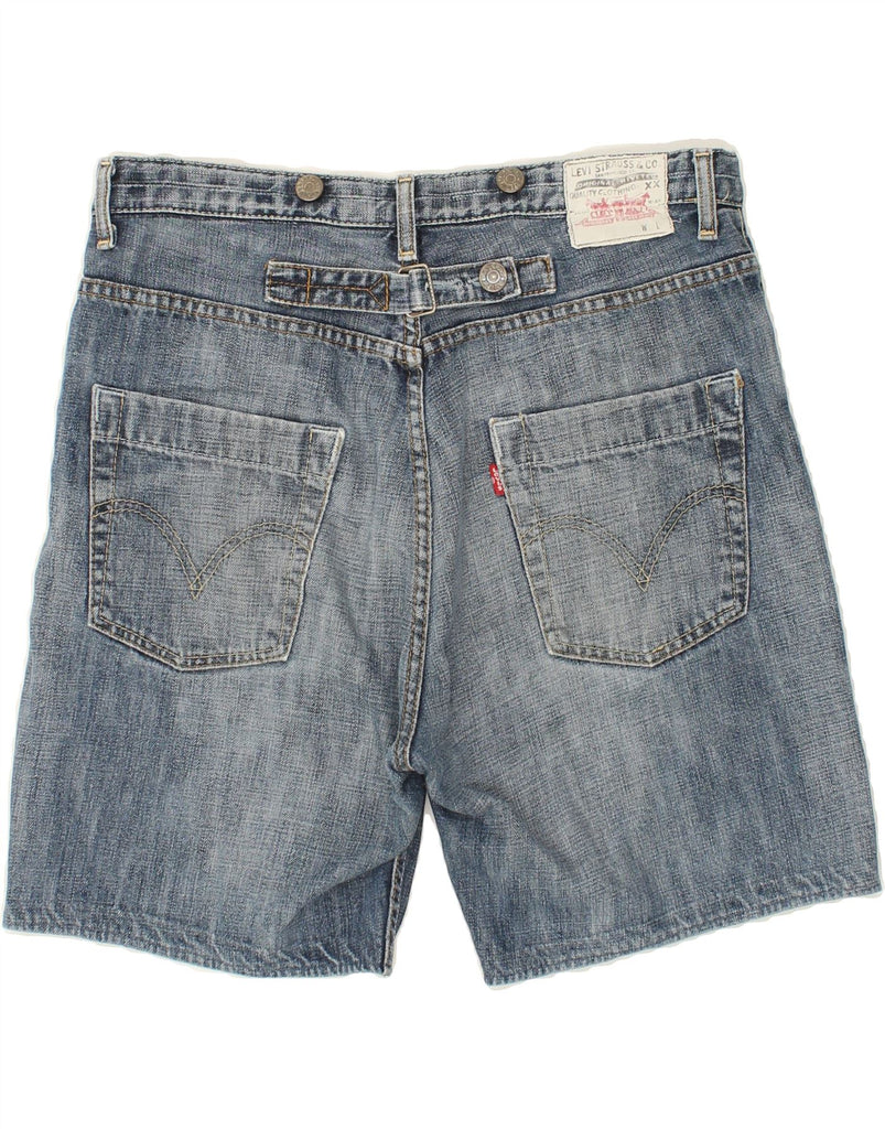 LEVI'S Mens Denim Shorts W34 Large Blue Cotton Vintage Levi's and Second-Hand Levi's from Messina Hembry 