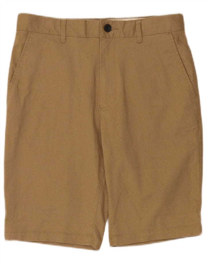 Jack Wills Mens Chino Shorts W30 Medium  Beige Cotton