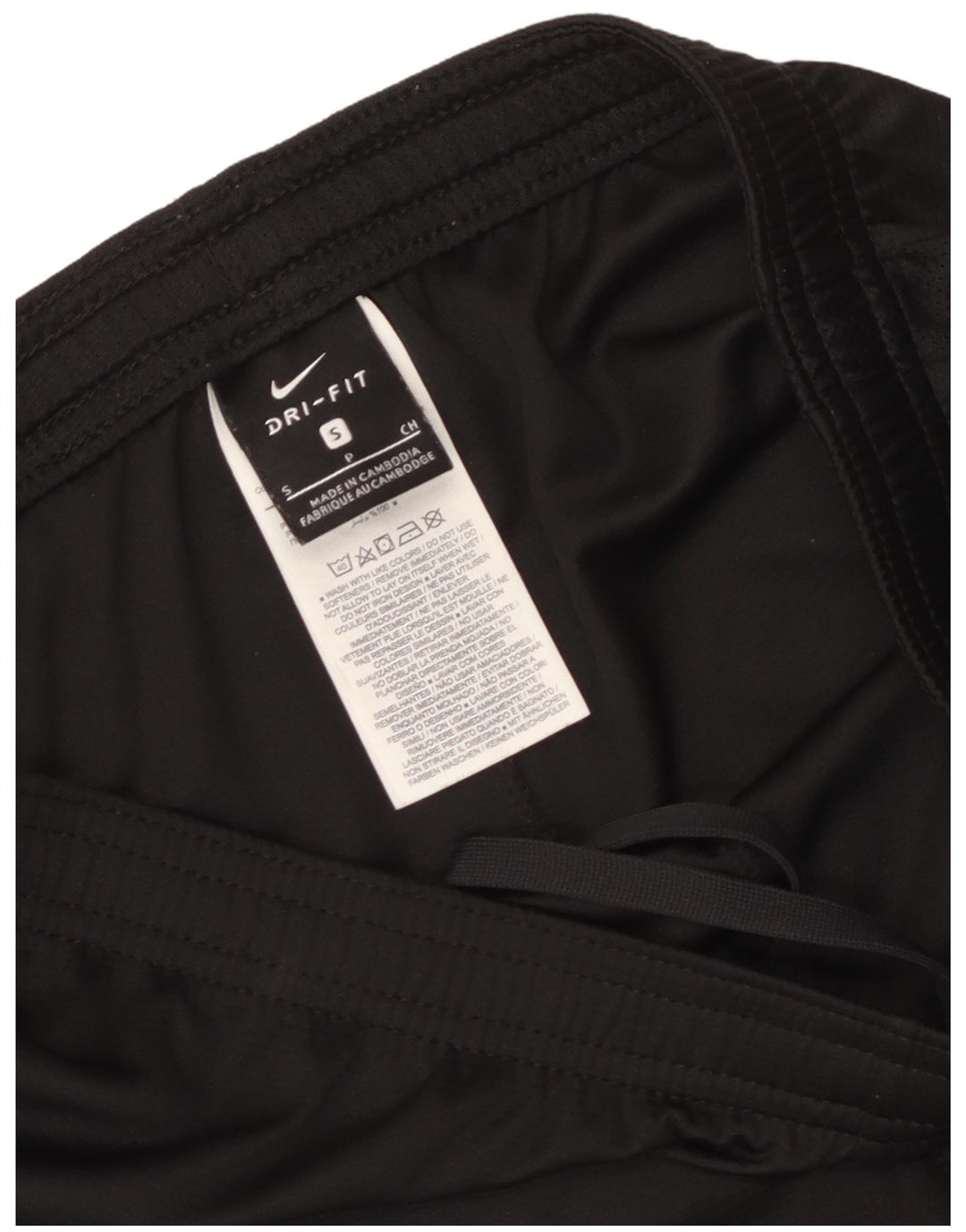 Nike Mens Dri Fit Sport Shorts Small  Black Polyester