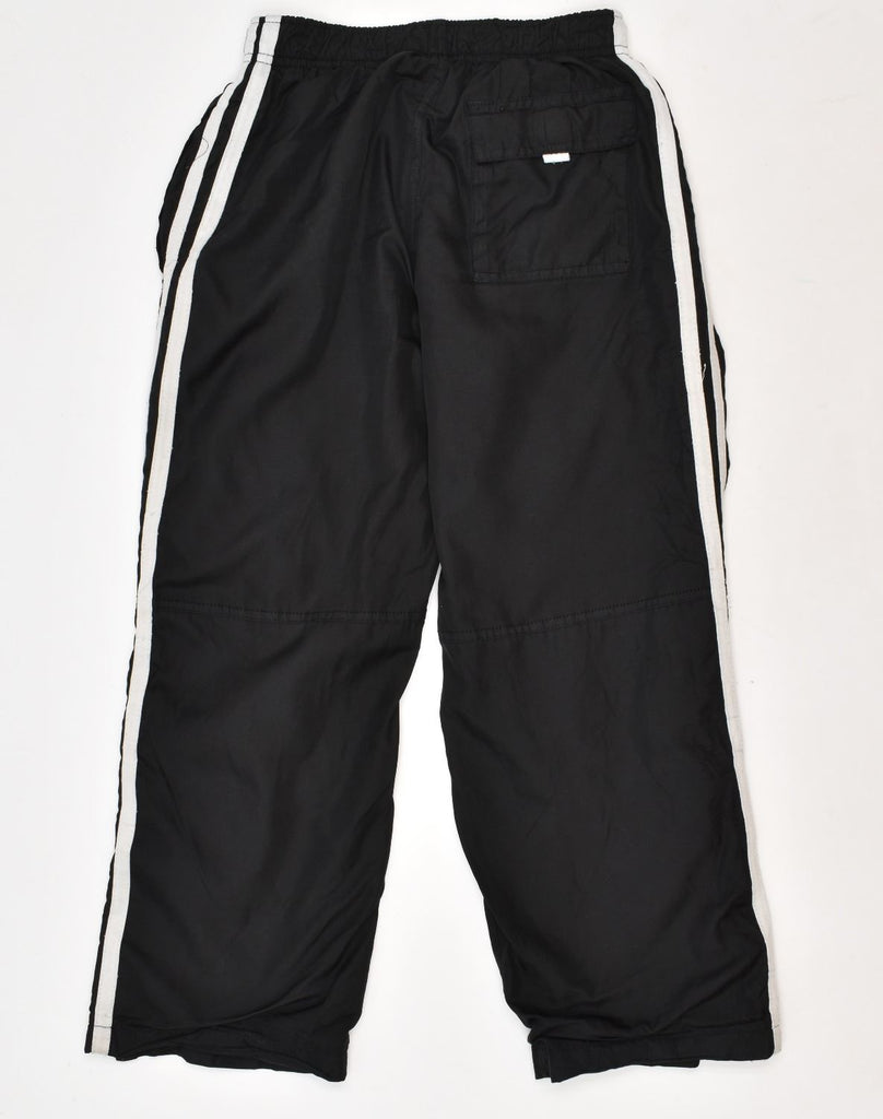 STARTER Boys Tracksuit Trousers 7-8 Years Medium Black Polyester | Vintage | Thrift | Second-Hand | Used Clothing | Messina Hembry 