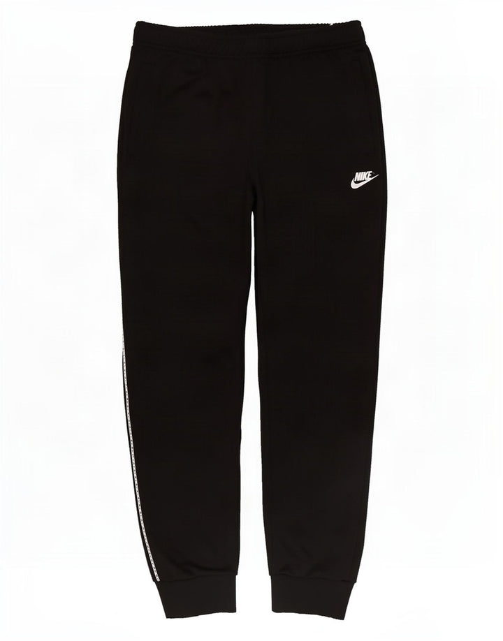 Nike Mens Tracksuit Trousers Joggers Medium Black Polyester