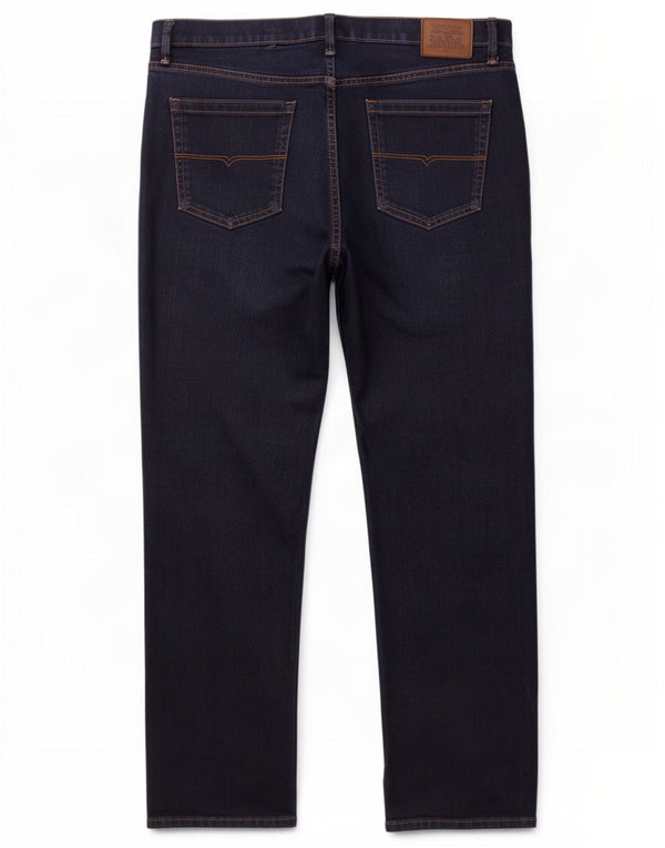 Marks & Spencer Mens Stretch Slim Jeans W40 L28 Navy Blue Cotton