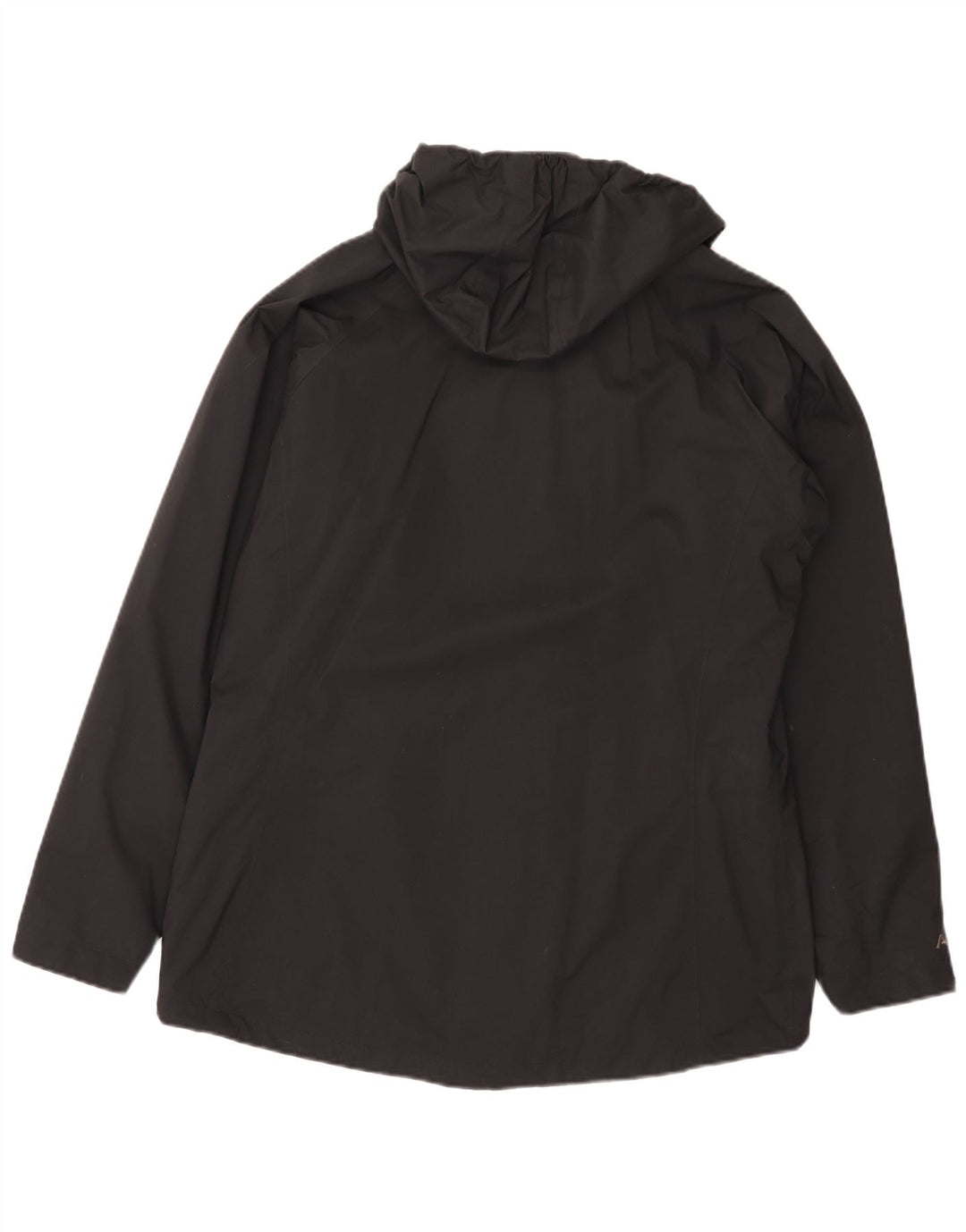 Berghaus Womens Hooded Rain Jacket UK 16 Large Black Polyamide