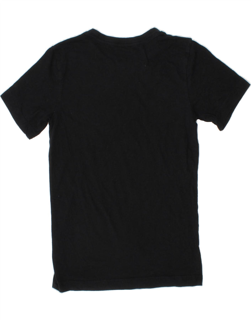 HURLEY Girls Graphic T-Shirt Top 13-14 Years Medium  Black Cotton Vintage Hurley and Second-Hand Hurley from Messina Hembry 