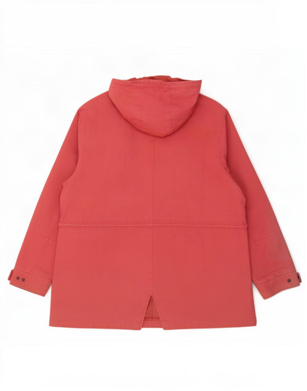 Cotton Traders Womens Hooded Parka Jacket UK 24 4XL Pink