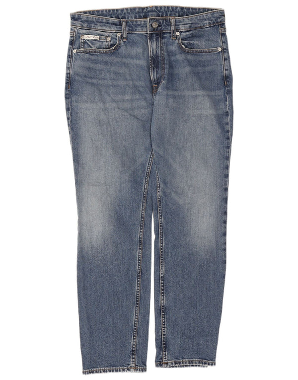 Calvin Klein Mens Slim Jeans W33 L30 Blue