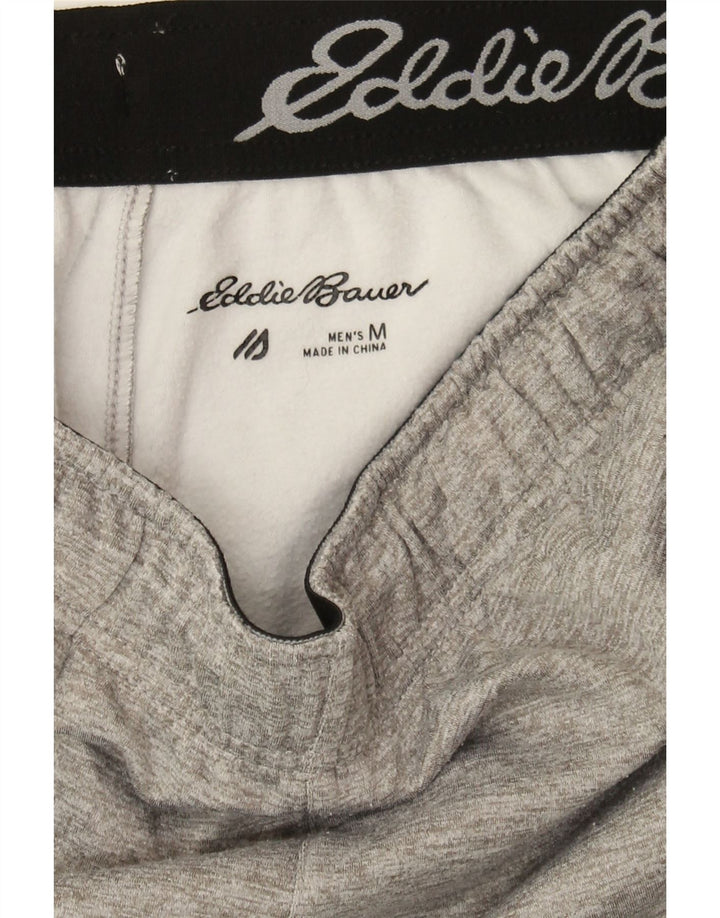 EDDIE BAUER Mens Tracksuit Trousers Joggers Medium Grey Polyester Vintage Eddie Bauer and Second-Hand Eddie Bauer from Messina Hembry 