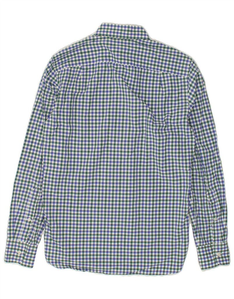 J. CREW Mens Shirt XS Blue Gingham Cotton | Vintage J. Crew | Thrift | Second-Hand J. Crew | Used Clothing | Messina Hembry 