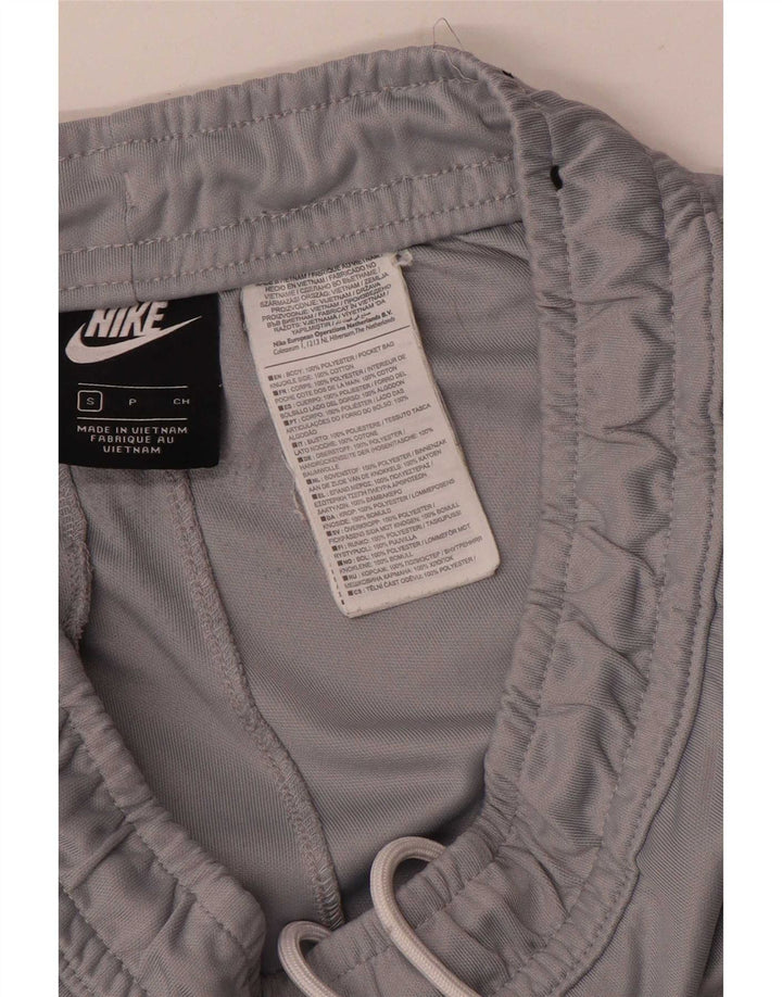 Nike Mens Graphic Tracksuit Trousers Small  Grey Colourblock Polyester