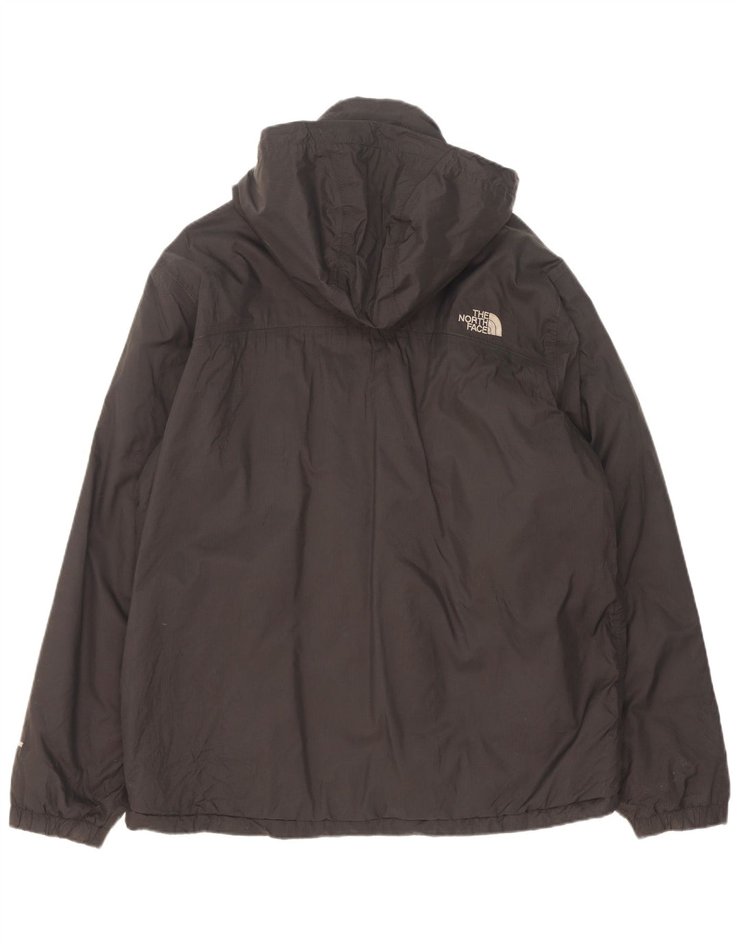 The North Face Mens Hooded Windbreaker Jacket UK 40 Large Black Polyamide