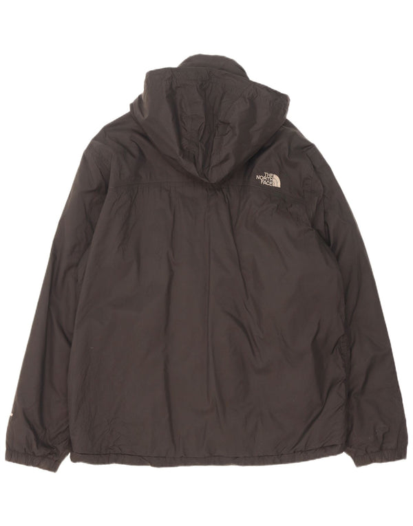 The North Face Mens Hooded Windbreaker Jacket UK 40 Large Black Polyamide