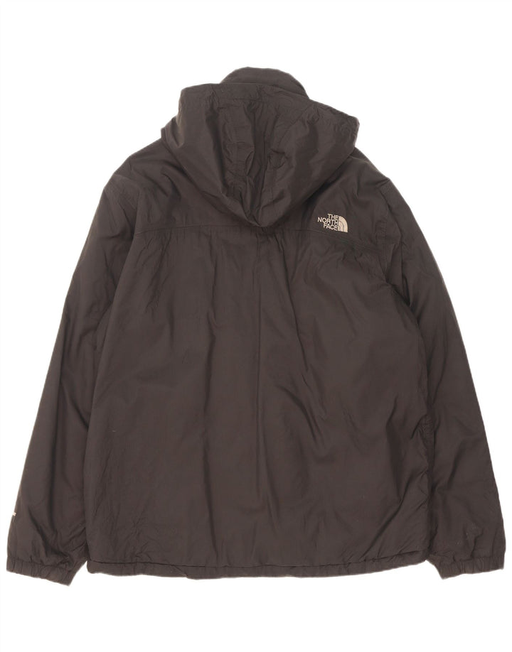 The North Face Mens Hooded Windbreaker Jacket UK 40 Large Black Polyamide