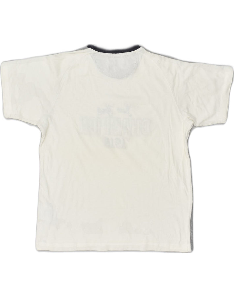 CHAMPION Boys Graphic T-Shirt Top 13-14 Years XL  White Cotton | Vintage Champion | Thrift | Second-Hand Champion | Used Clothing | Messina Hembry 