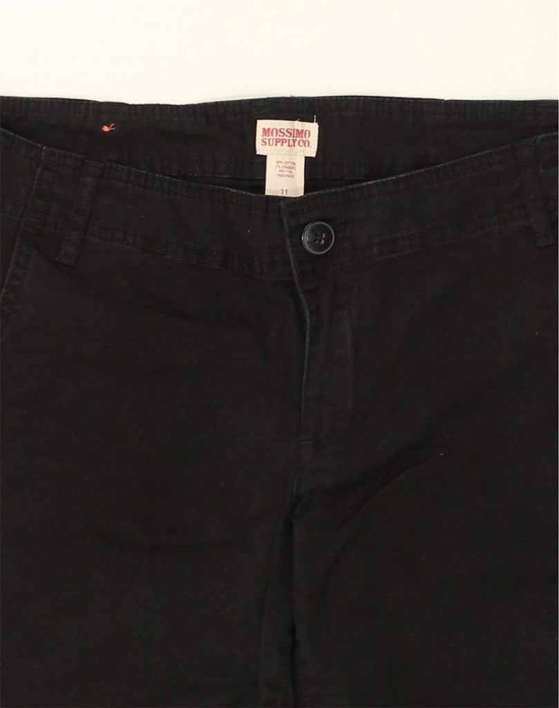 MOSSIMO Womens Chino Shorts W32 Large Black Cotton | Vintage Mossimo | Thrift | Second-Hand Mossimo | Used Clothing | Messina Hembry 