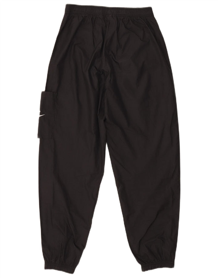 Nike Mens Graphic Tracksuit Trousers Joggers Small Black Colourblock