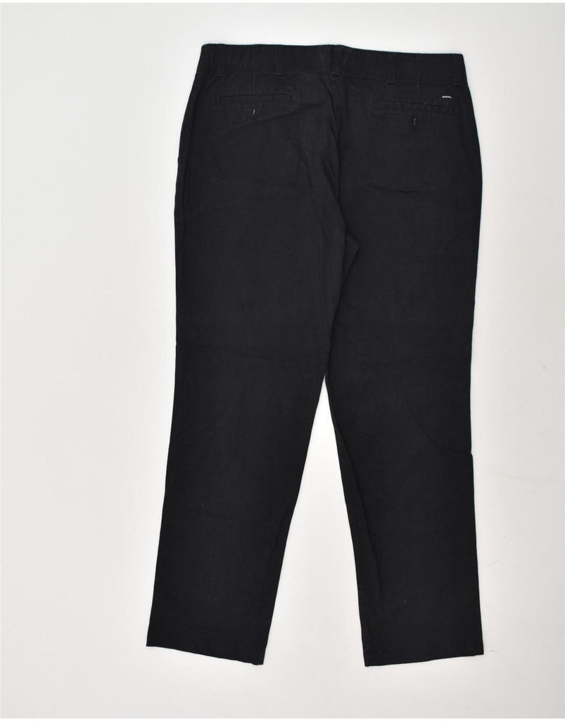 DICKIES Mens Flex Straight Chino Trousers W38 L32  Black Cotton | Vintage Dickies | Thrift | Second-Hand Dickies | Used Clothing | Messina Hembry 