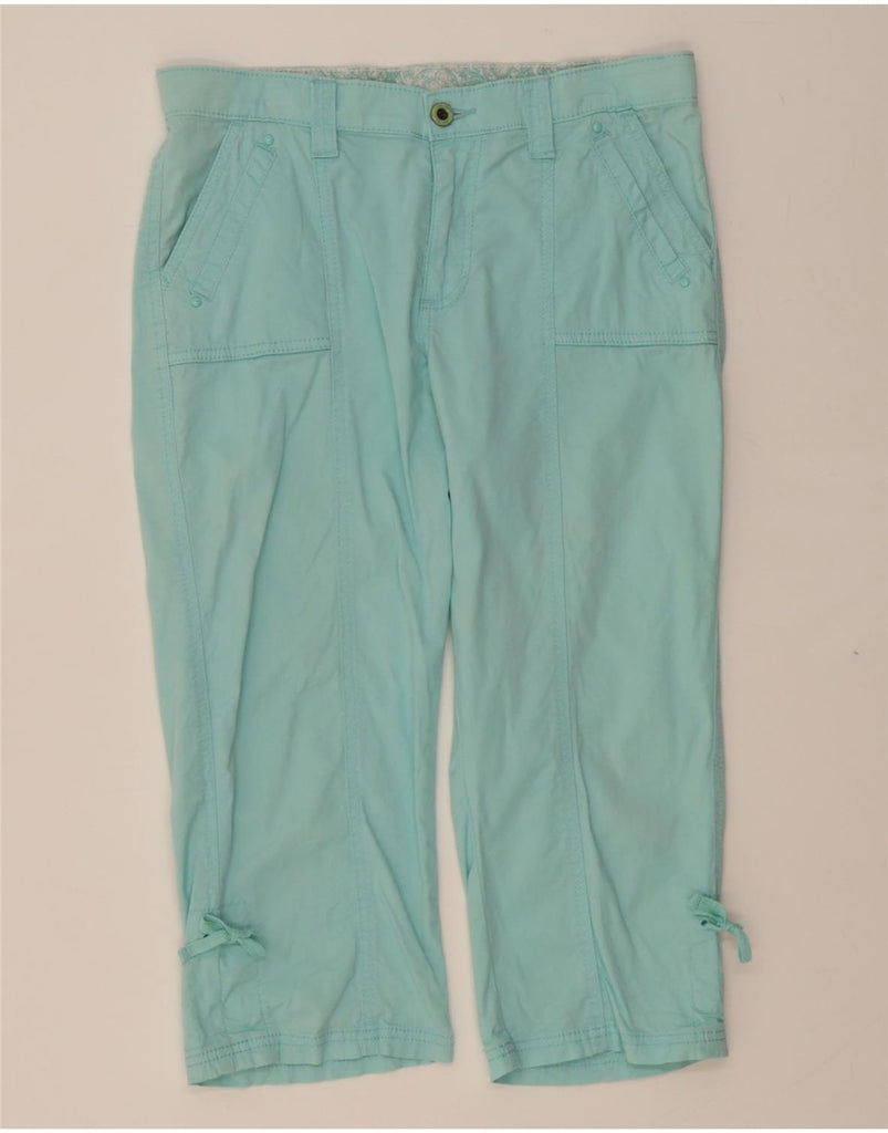 LEE Womens Straight Capri Trousers US 8 Medium W31 L20 Blue Cotton Vintage Lee and Second-Hand Lee from Messina Hembry 