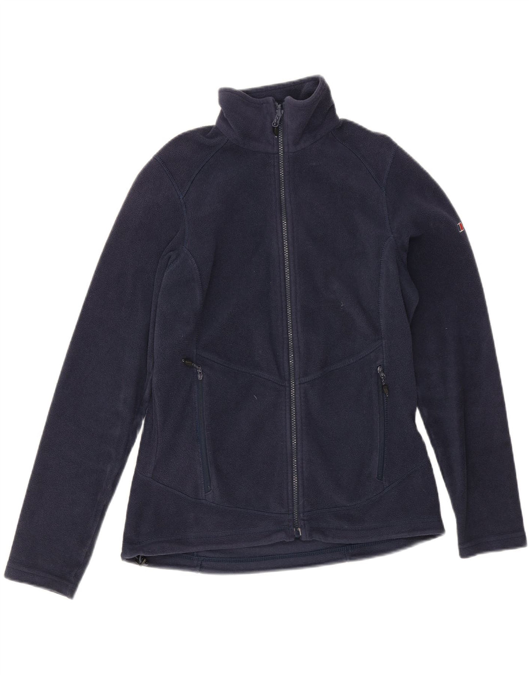 Berghaus Womens Fleece Jacket UK 12 Medium  Navy Blue Polyester