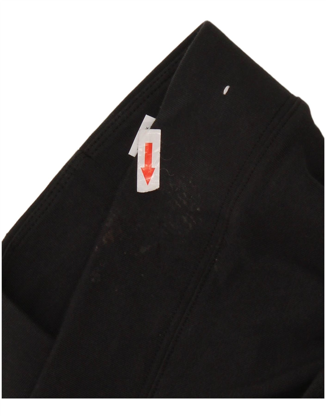 NIKE Womens Graphic Leggings UK 12 Medium  Black Cotton