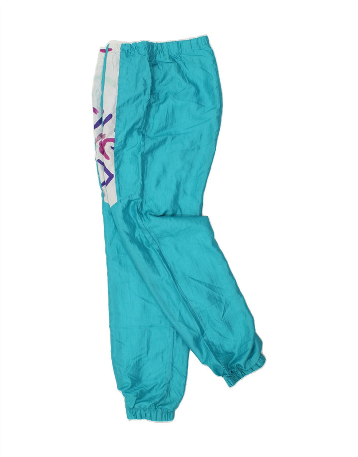 SERGIO TACCHINI Womens Tracksuit Trousers Joggers IT 46 Large Blue Vintage Sergio Tacchini and Second-Hand Sergio Tacchini from Messina Hembry 