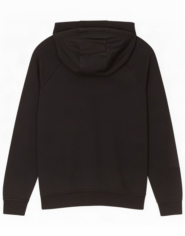 Nike Womens Relaxed Fit Zip Hoodie Sweater UK 6 XS Black Cotton