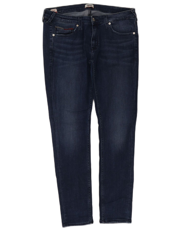 Tommy Hilfiger Womens Sophie Low Waist Skinny Jeans W34 L29 Navy Blue