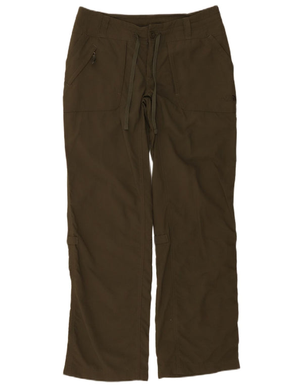 The North Face Womens Hiking Cargo Trousers US 6 Medium W28 L31 Khaki Nylon