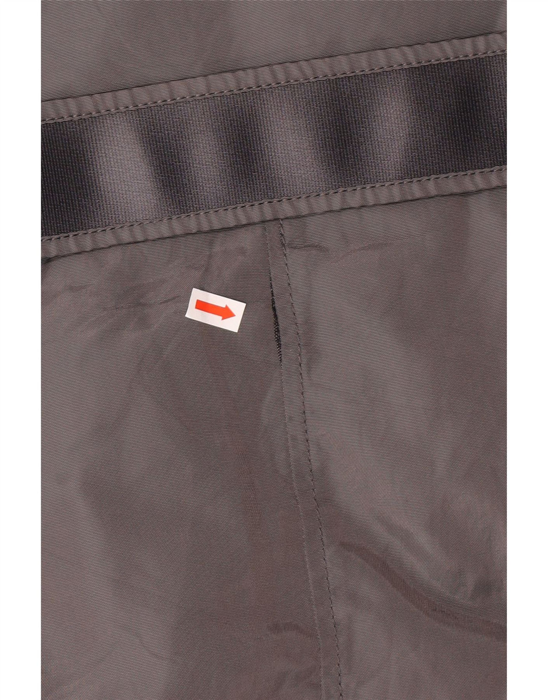 PEUTEREY Womens Belted Padded Jacket IT 46 Large Grey Polyamide Classic