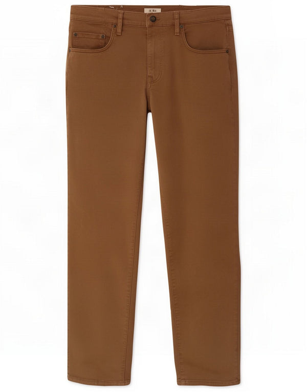 Gant Mens Slim Fit Casual Trousers W36 L30 Beige Cotton