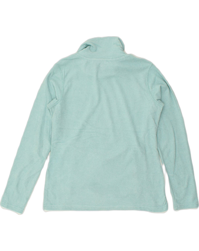 MOUNTAIN WAREHOUSE Womens Roll Neck Sweatshirt Jumper UK 12 Medium  Turquoise | Vintage Mountain Warehouse | Thrift | Second-Hand Mountain Warehouse | Used Clothing | Messina Hembry 